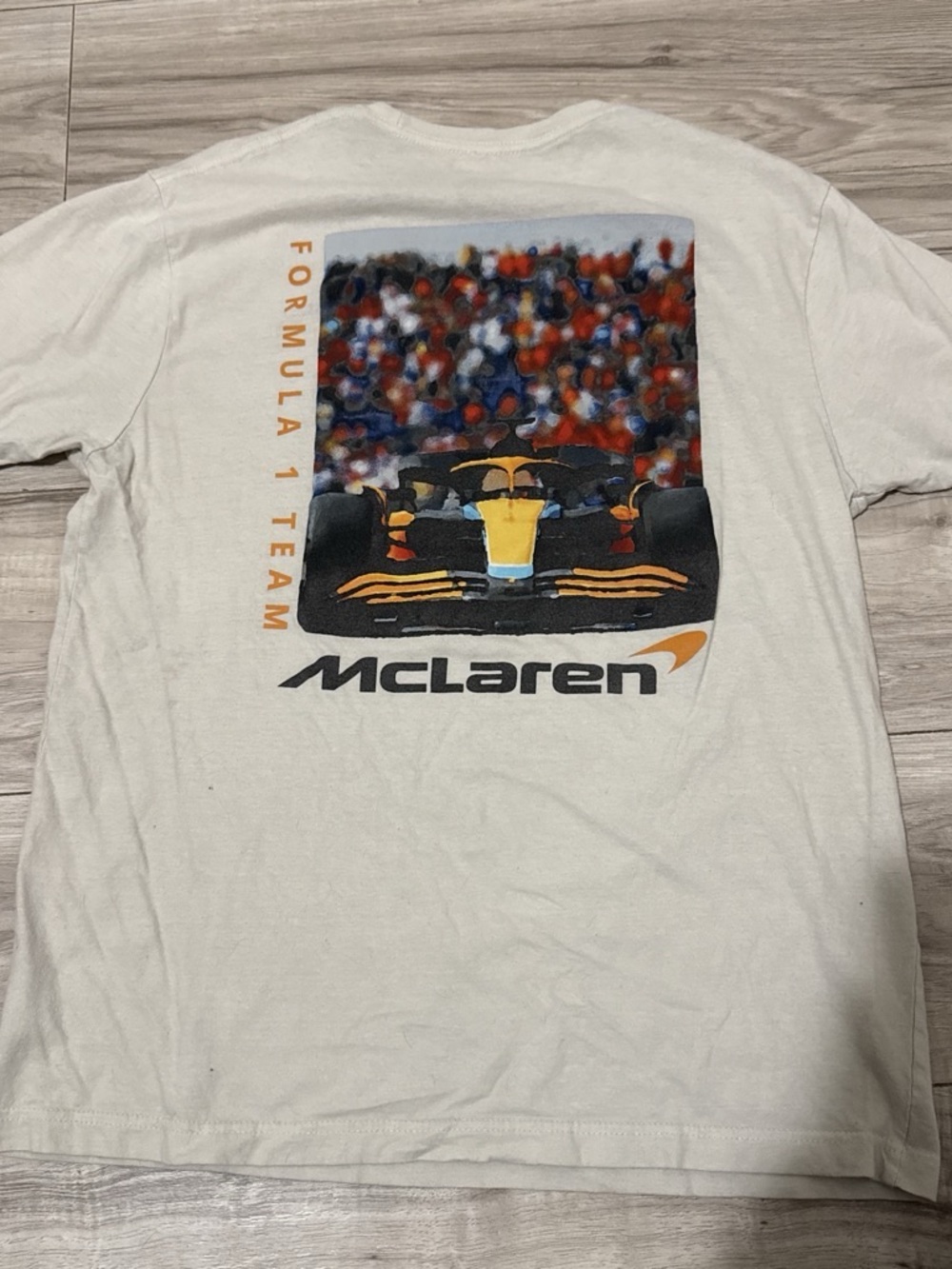 McLaren Formula 1 Team T-Shirt Graphic Tee Size Large